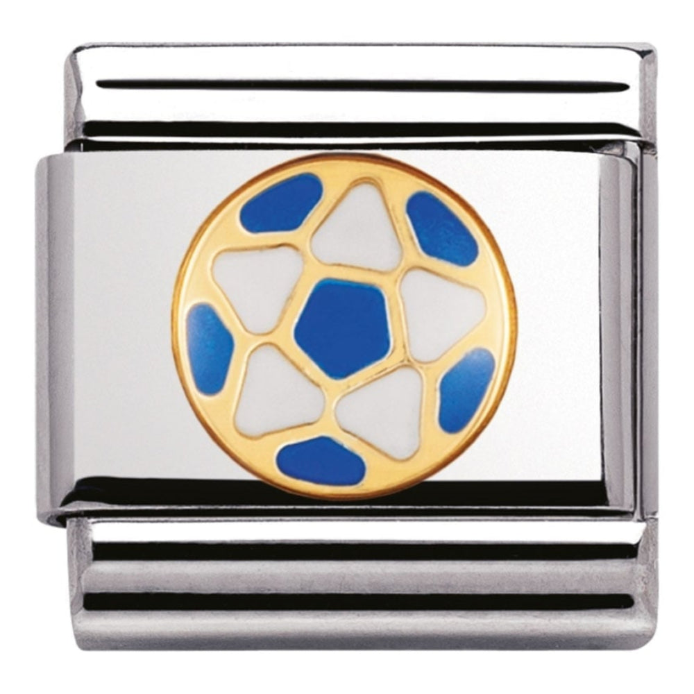 Classic Blue & White Football Link