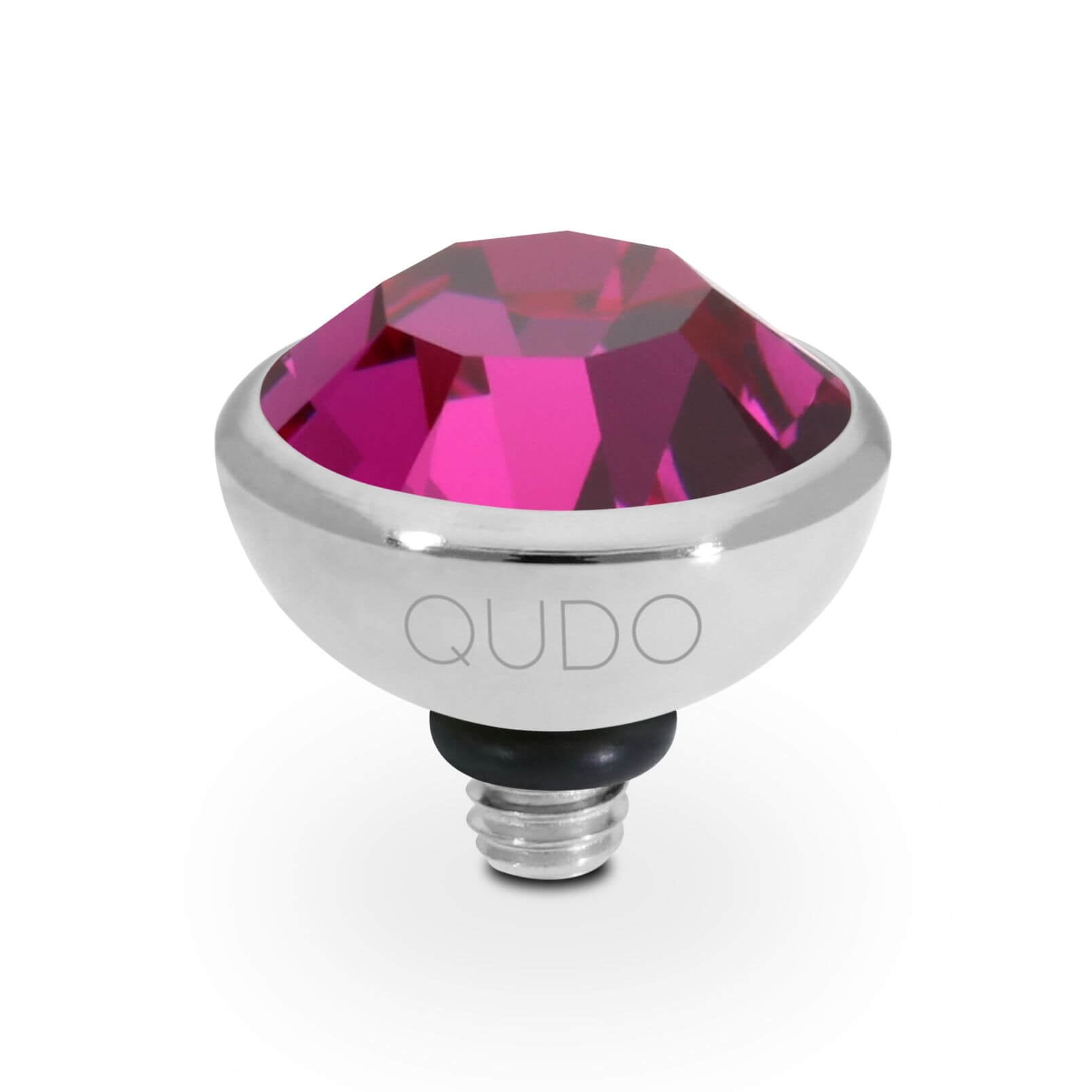 BOTTONE (S/P) 10mm Fuchsia Ring Top