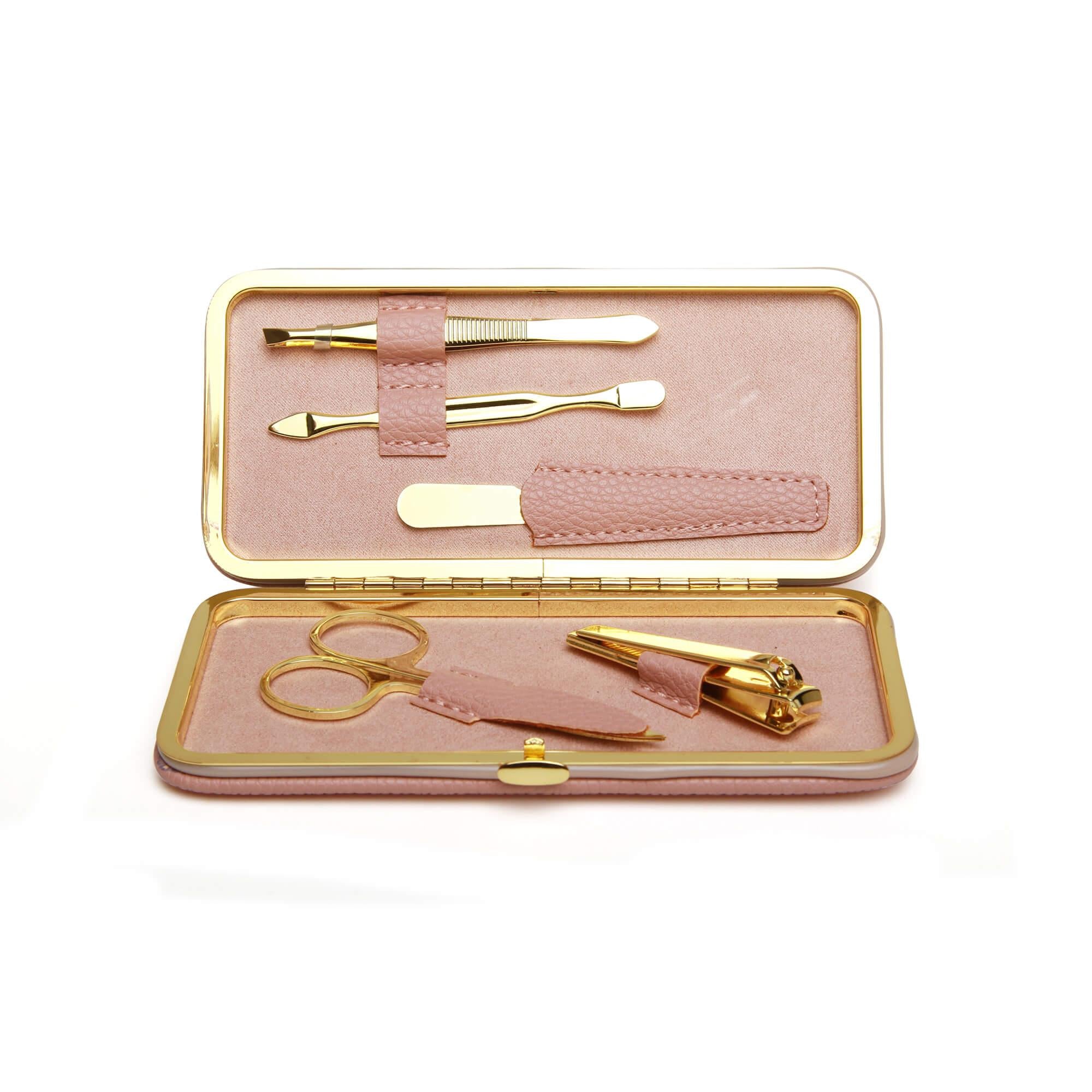 5pc Manicure Set In Pink