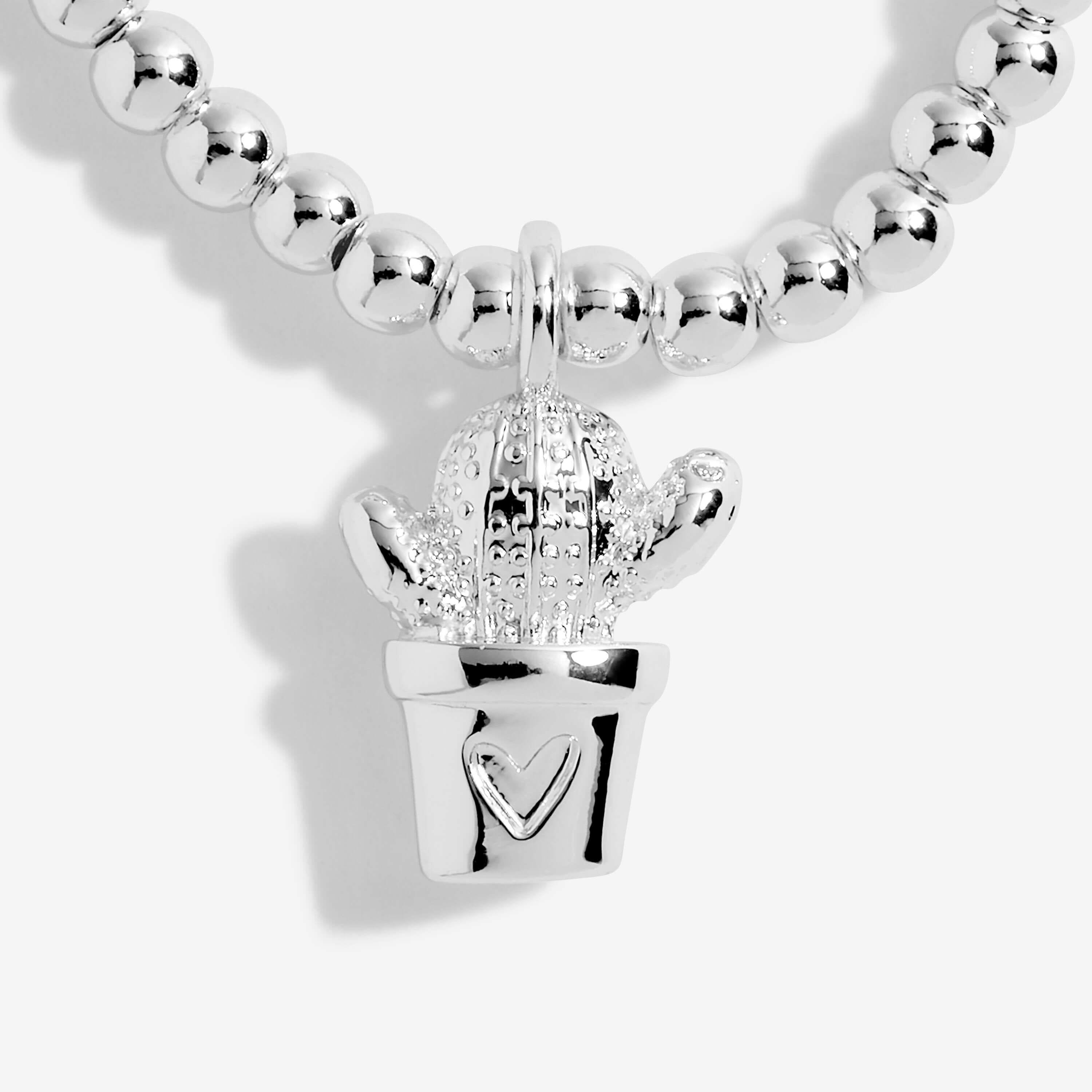 A Little | Plant Lady | Silver | Bracelet | 17.5cm Stretch