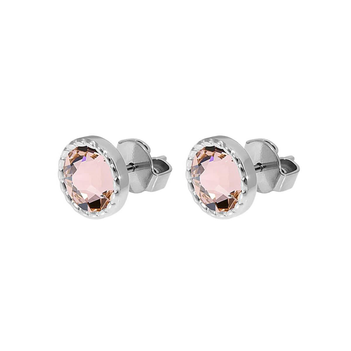 Bocconi Flat 9mm Vintage Rose Stud (S/P)