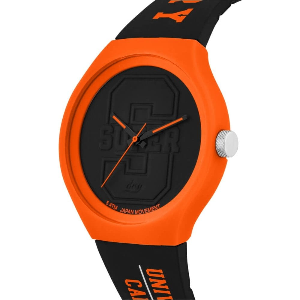 Urban XL Varsity Matt Black Dial With Black Strap Gents Watch