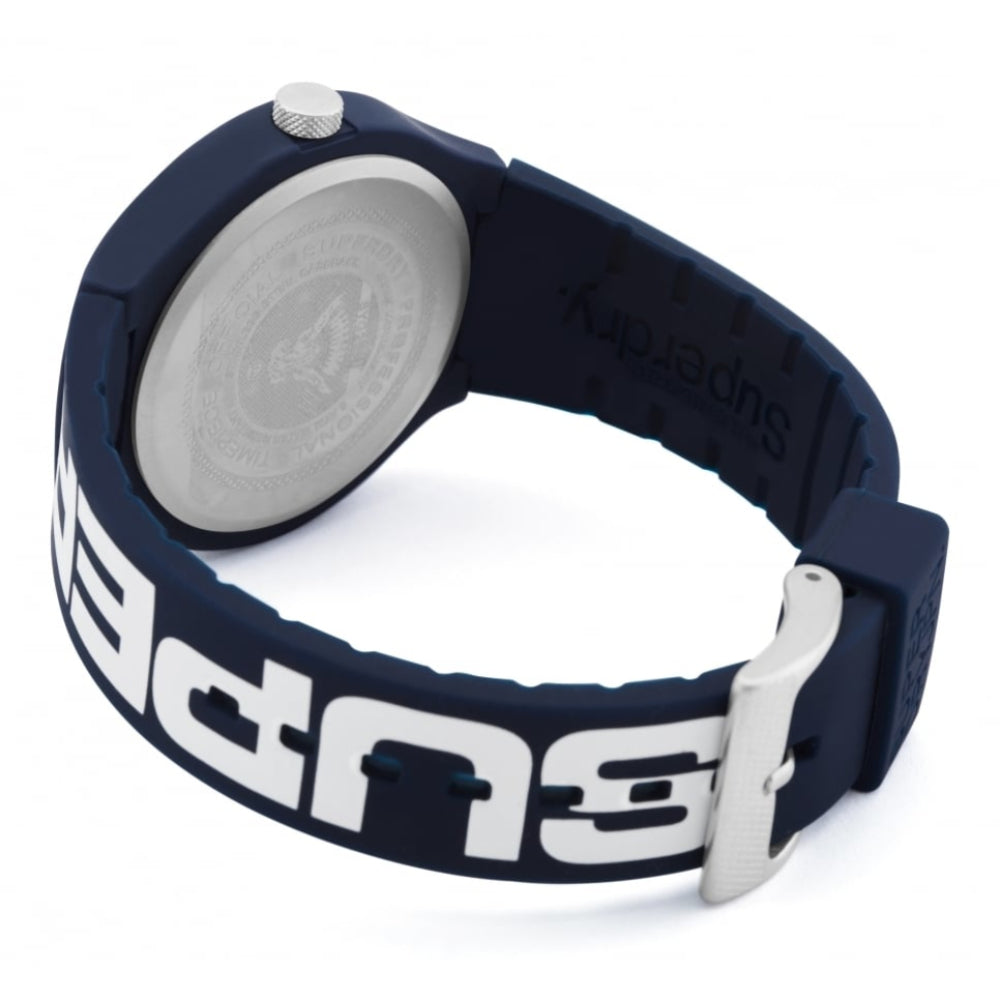 Urban Street Navy Dial With Navy Printed Silicone