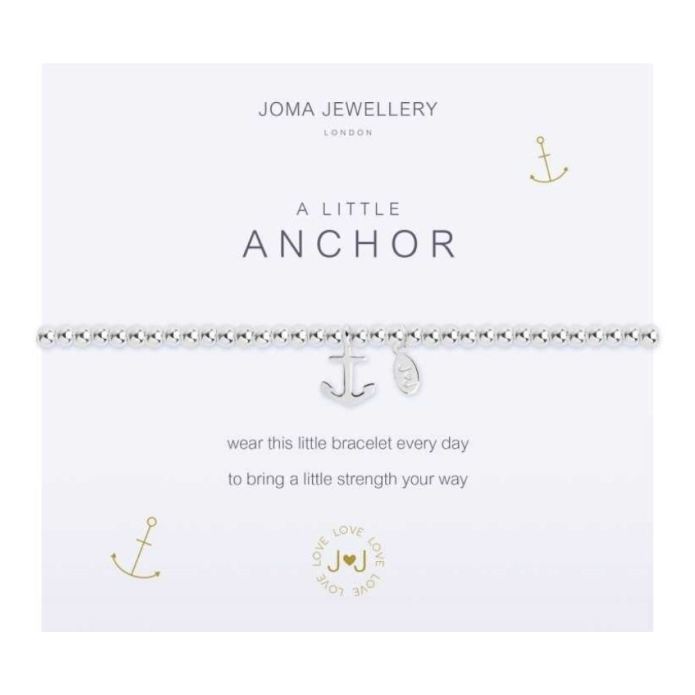 Joma Jewellery a little ANCHOR silver bracelet Edmonds
