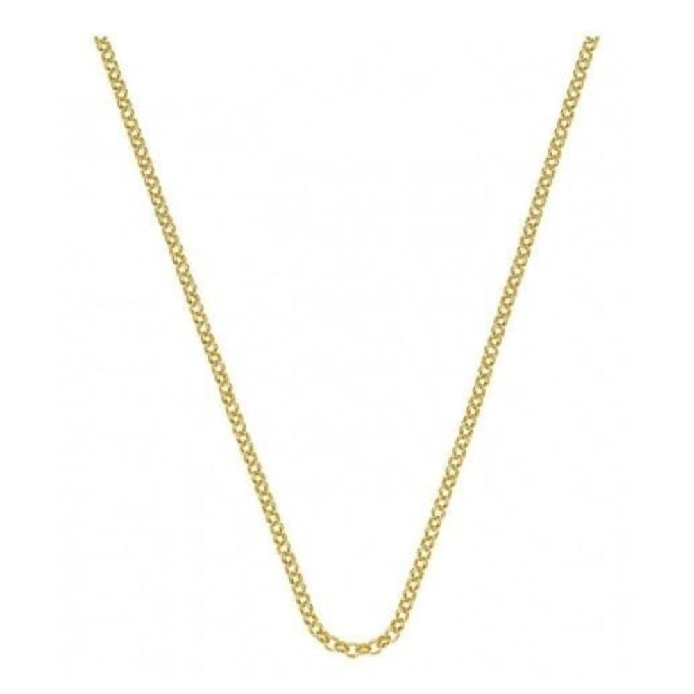Yellow Gold Plated Belcher Chain
