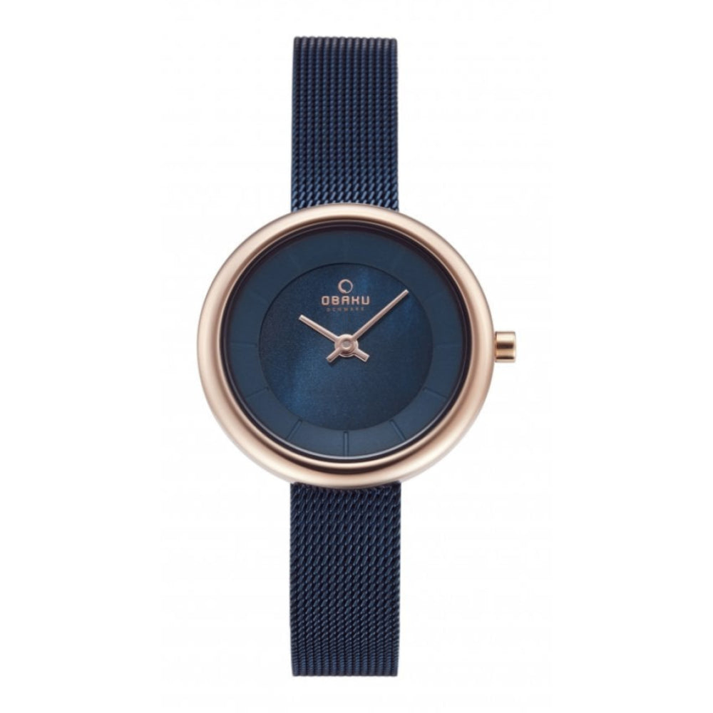 STILLE - OCEAN Blue MOP Dial & Mesh Bracelet Strap Ladies Watch