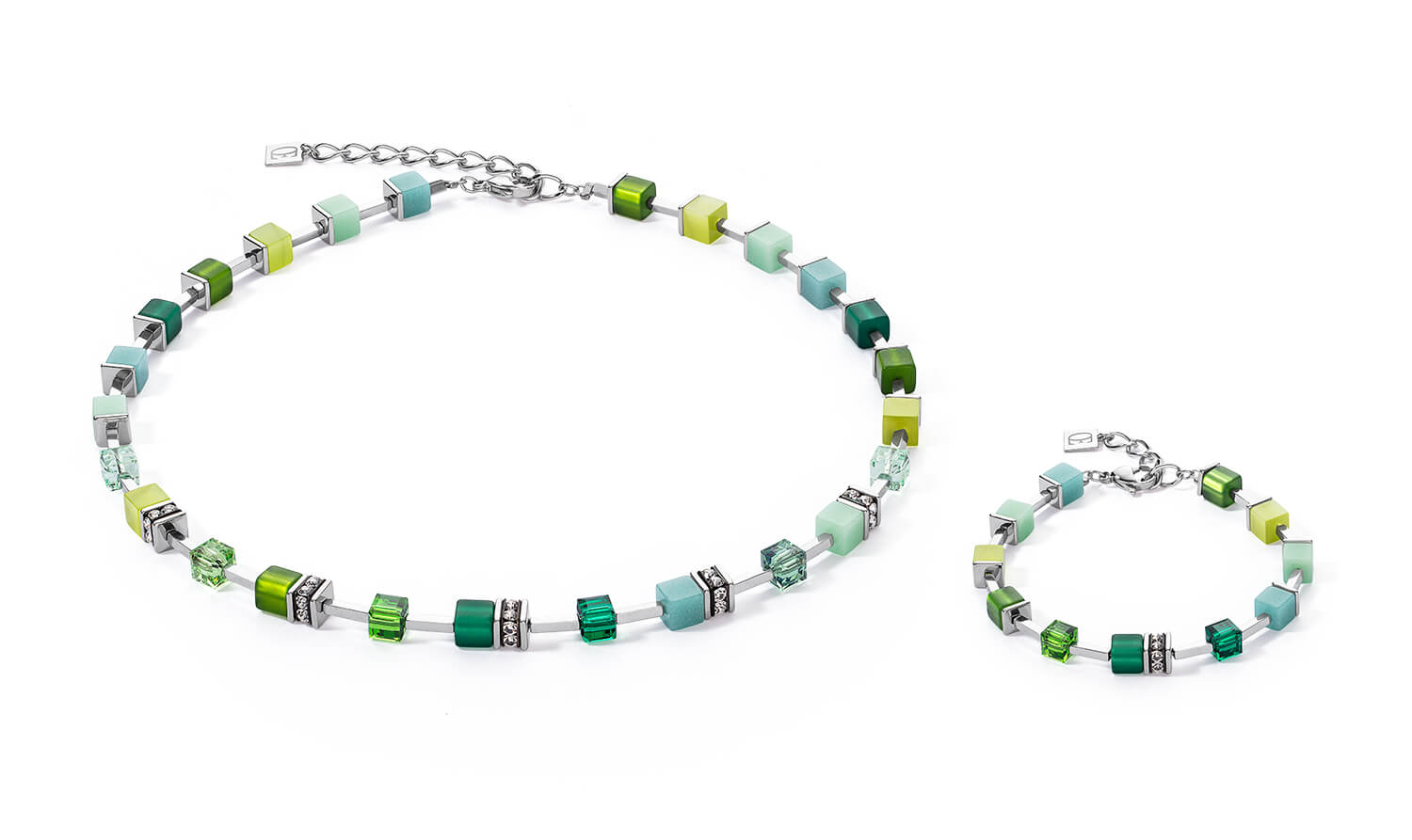 GeoCUBE Iconic Pure Bracelet In Green