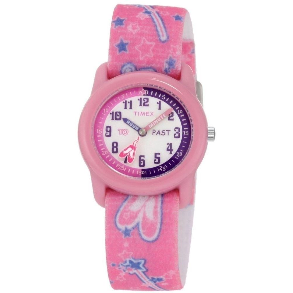 Youth Girls Ballet Fabric Analogue Wristwatch