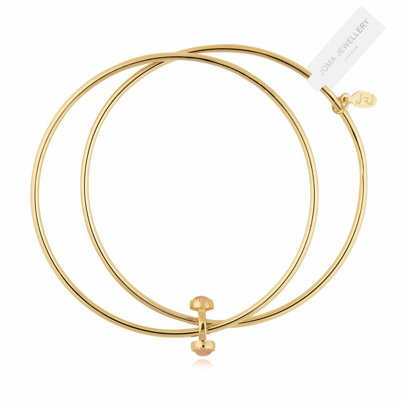 Capri Rose Quartz Bangle