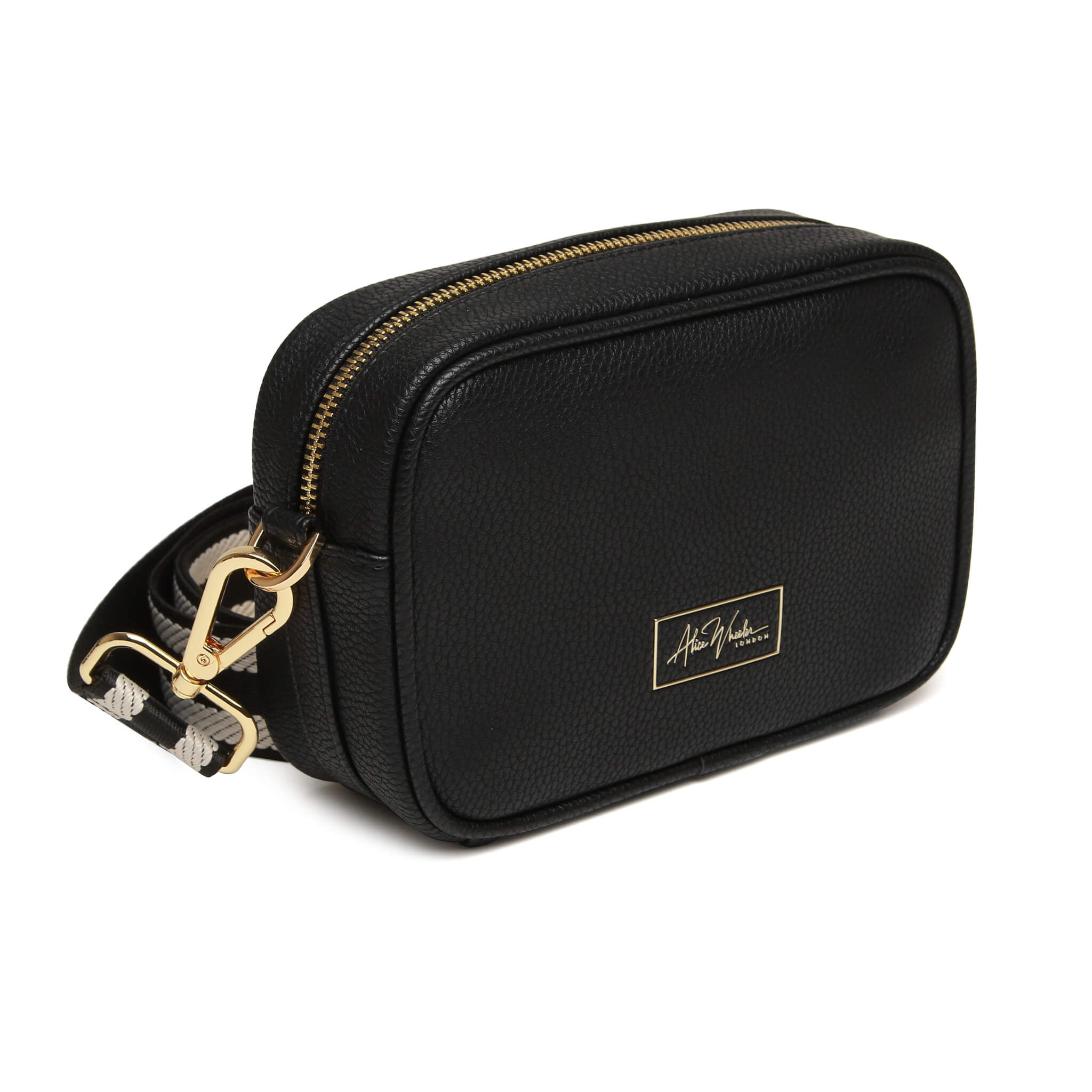 MIni Mayfair W Webbing Strap Bag Black