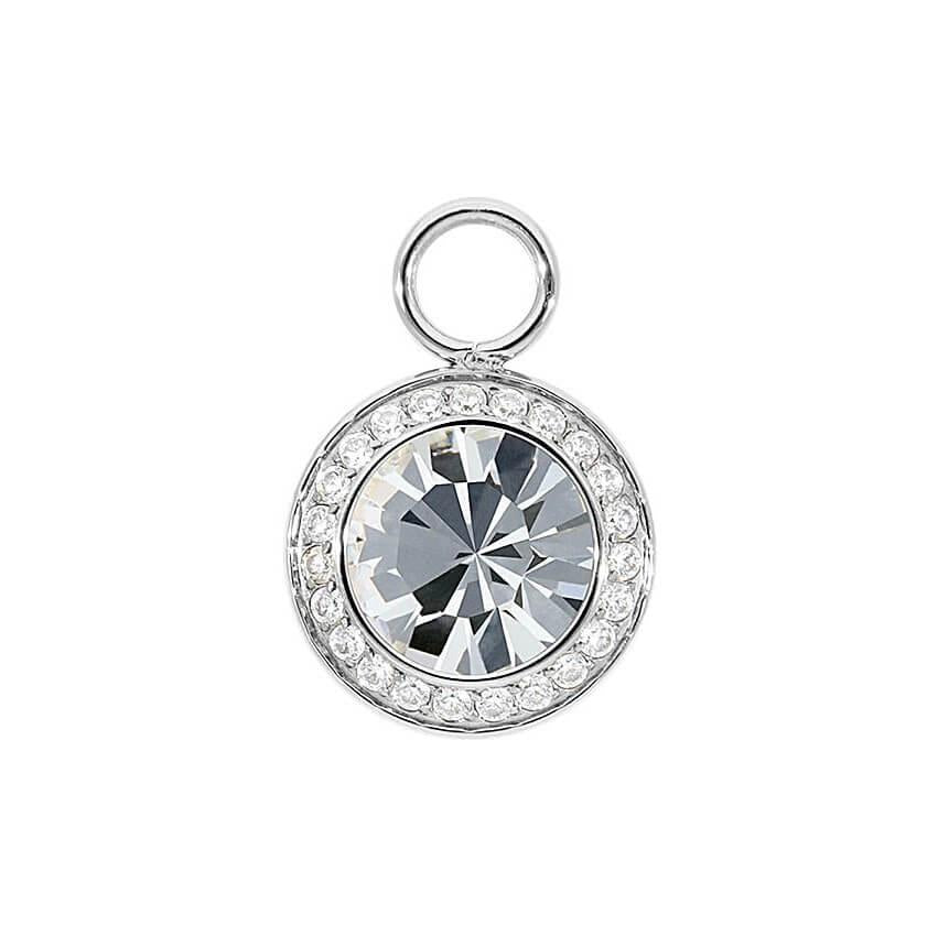 Interchangeable Tondo Deluxe Crystal 13mm SS Charm