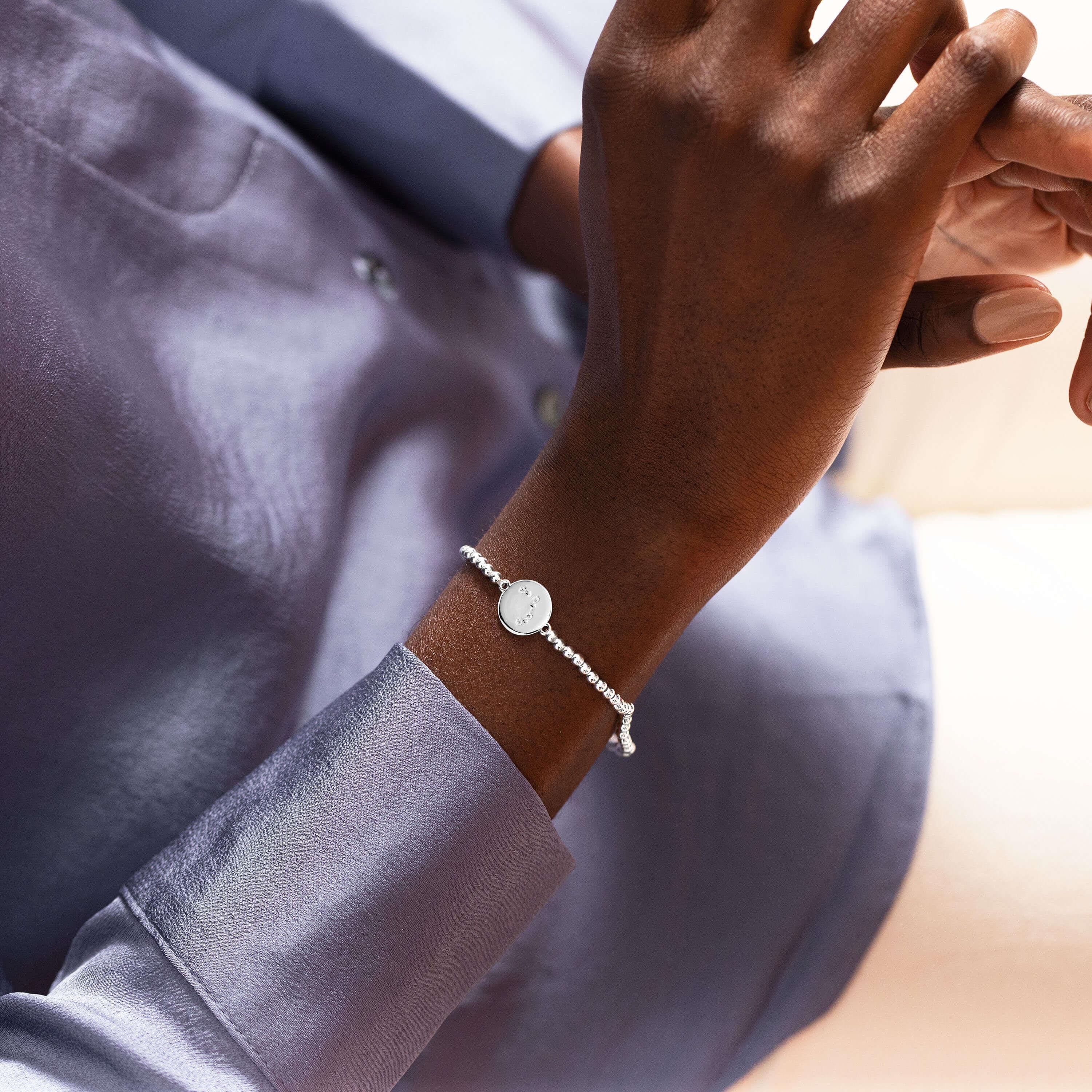 A Little | Aries | Silver | Bracelet | 17.5cm Stretch