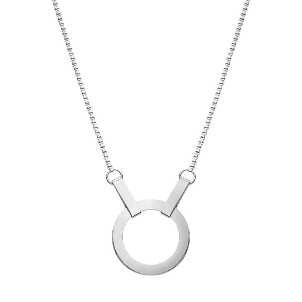 Kali Necklace Short Steel