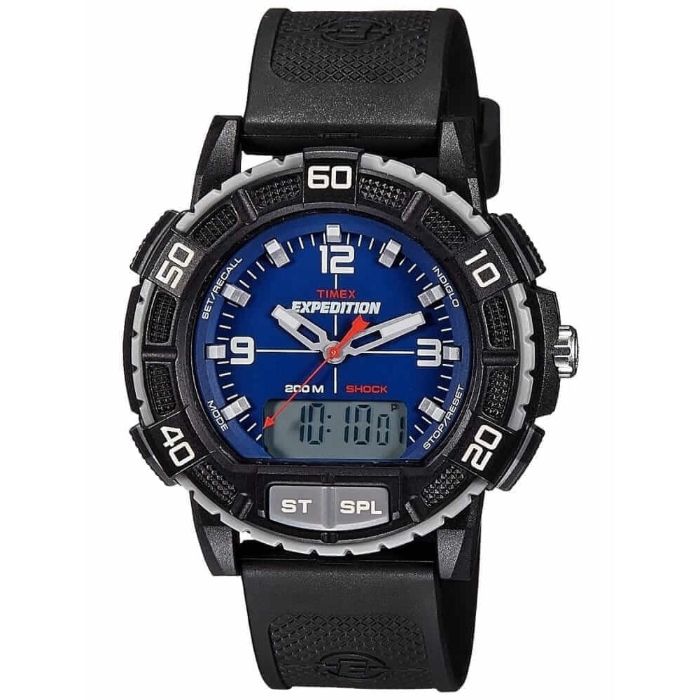 Mens Expedition Indiglo Alarm Watch