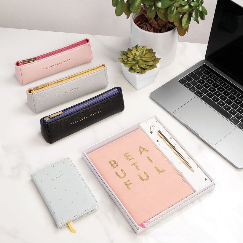 Beautifully Boxed A5 Notebook And Pen Set | Beautiful | Pink