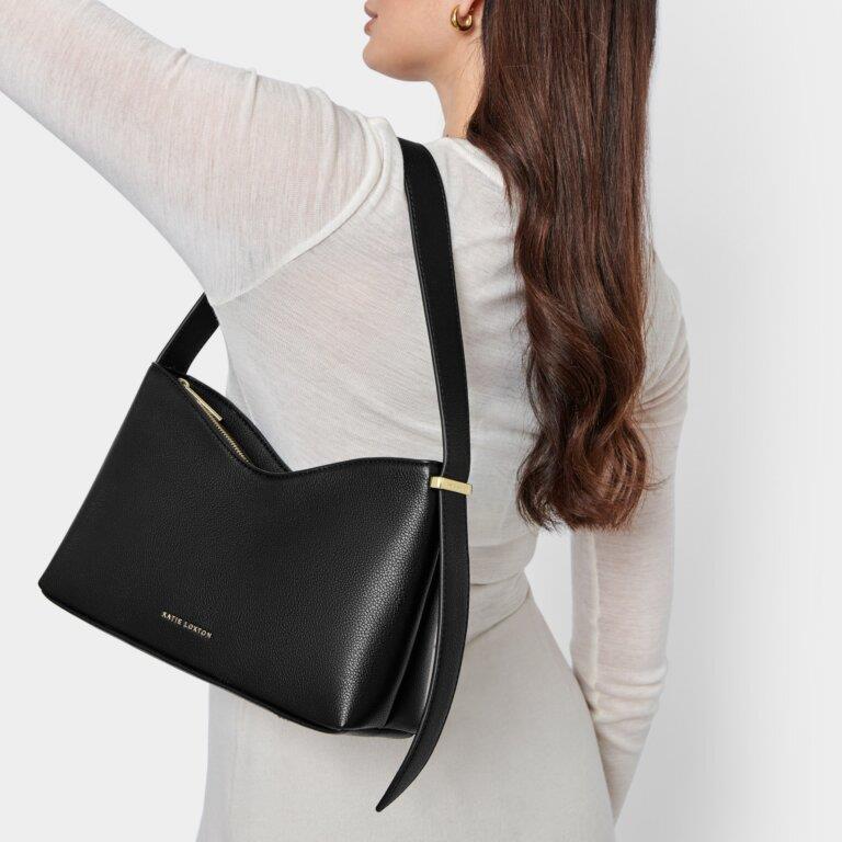 Camille Small Shoulder Bag - Black