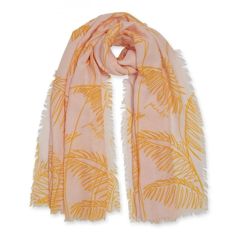 Sentiment Scarf | Paradise | Ochre | 184 X 86cm
