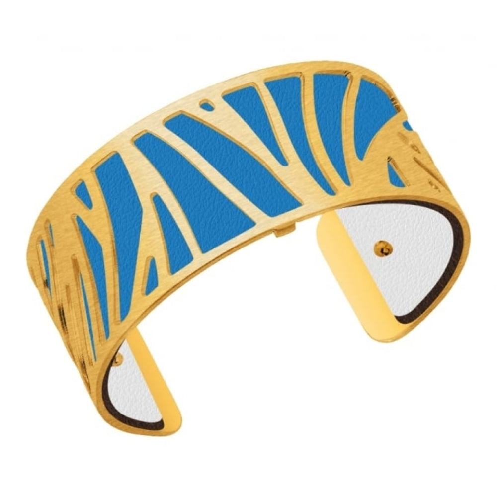 Gold Plated Parrot Feather Patteren 25MM Cuff