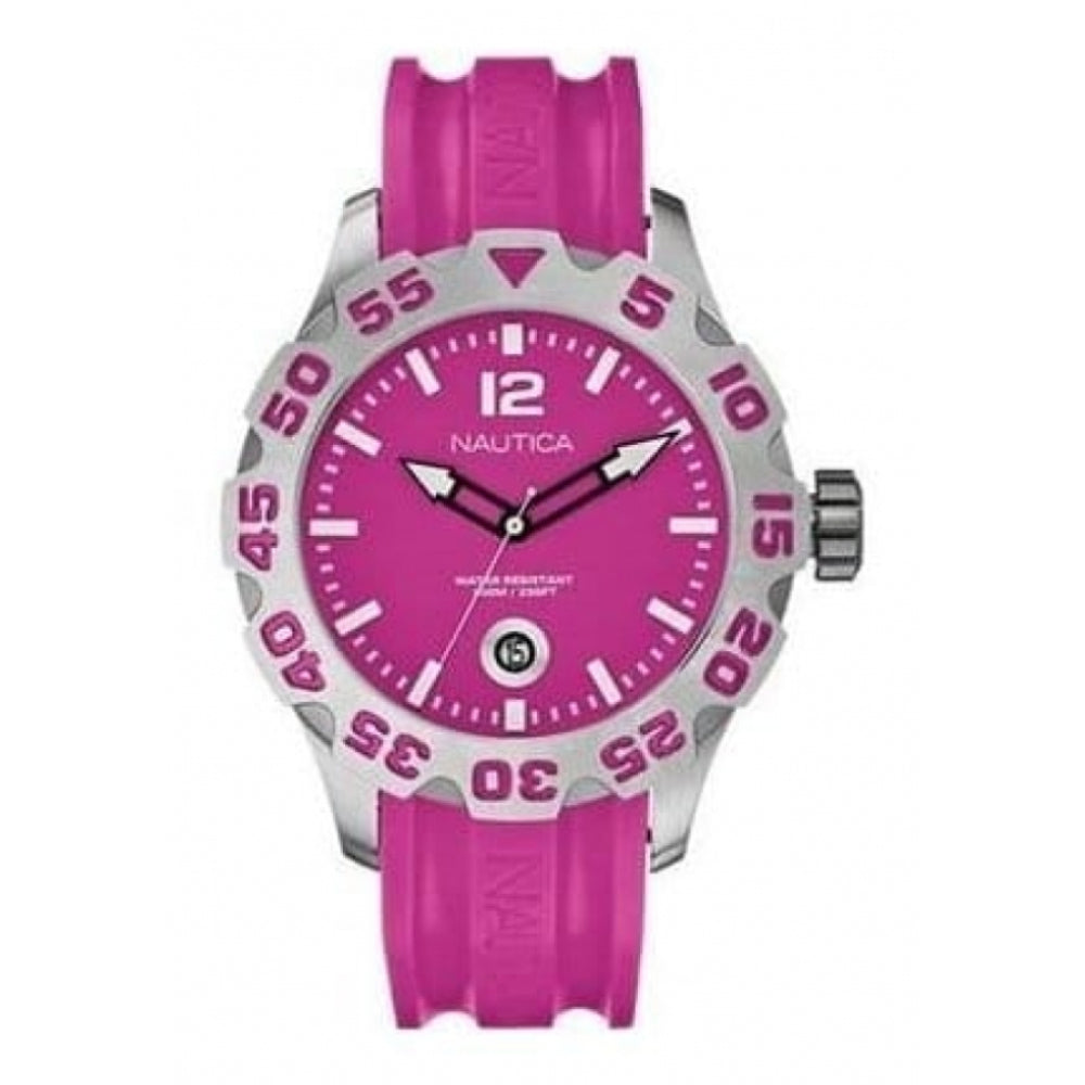 Gents Pink BFD Resin Strap Watch