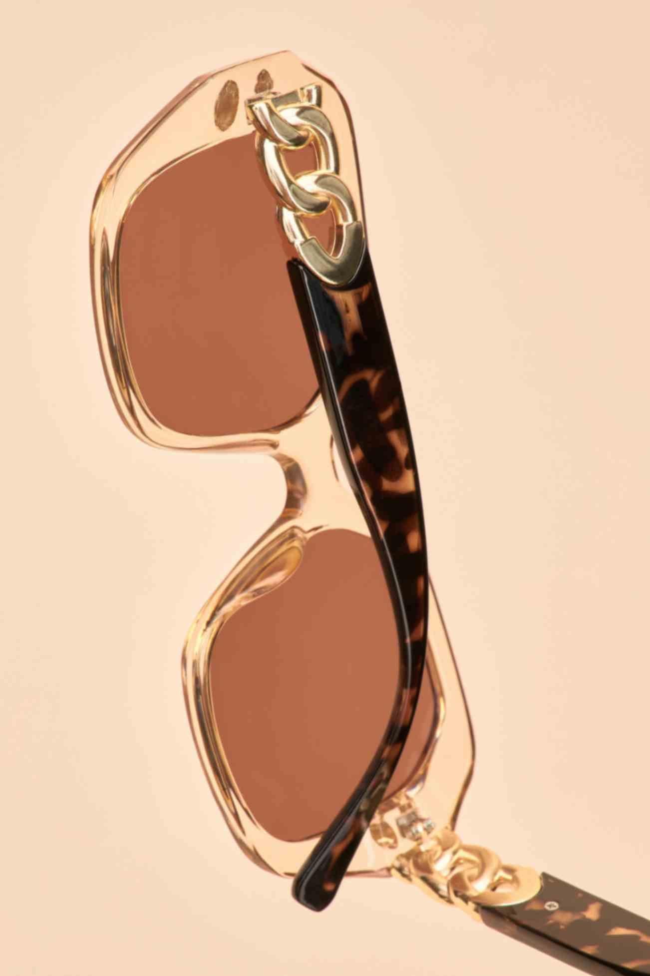 Rylee Luxe Sunglasses - Nude/Tortoiseshell