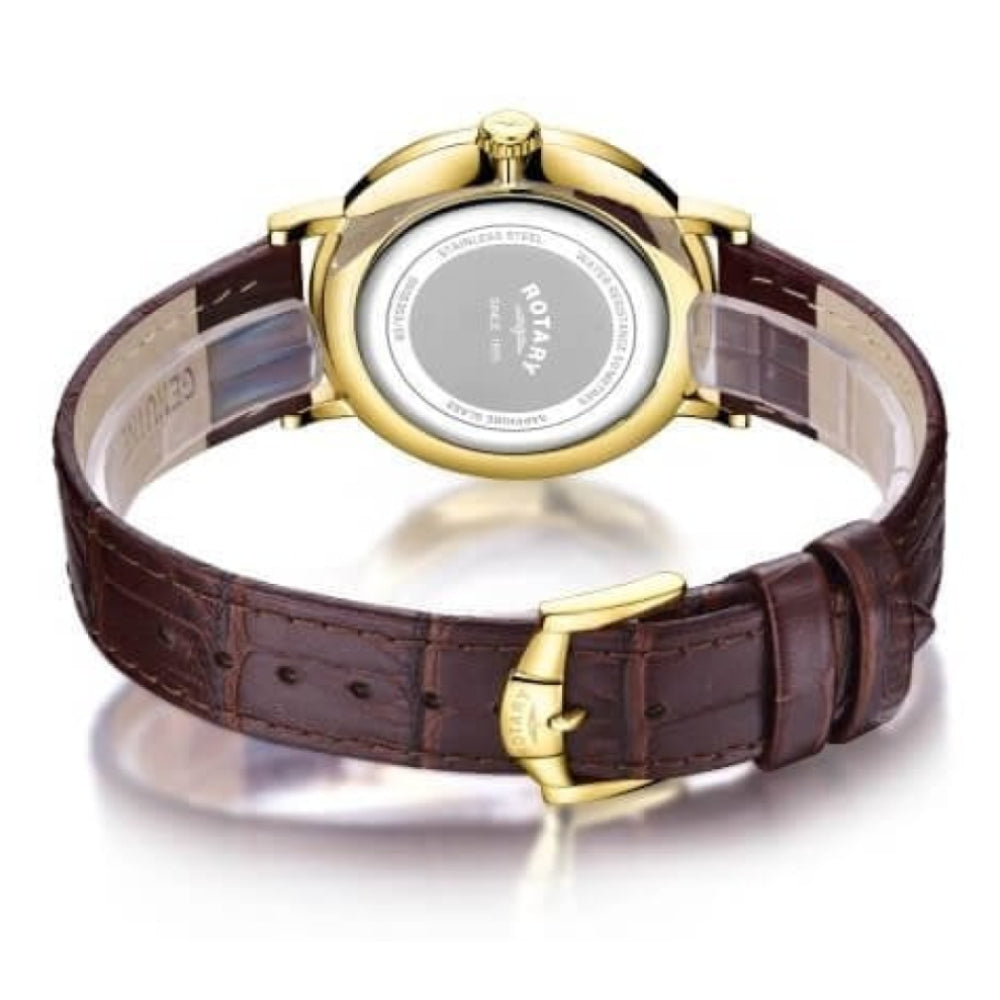 Gents Straps Stainless Steel Gold