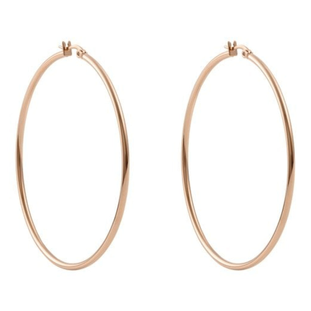 Interchangeable Creole Valentano Earrings 60mm (G/P)
