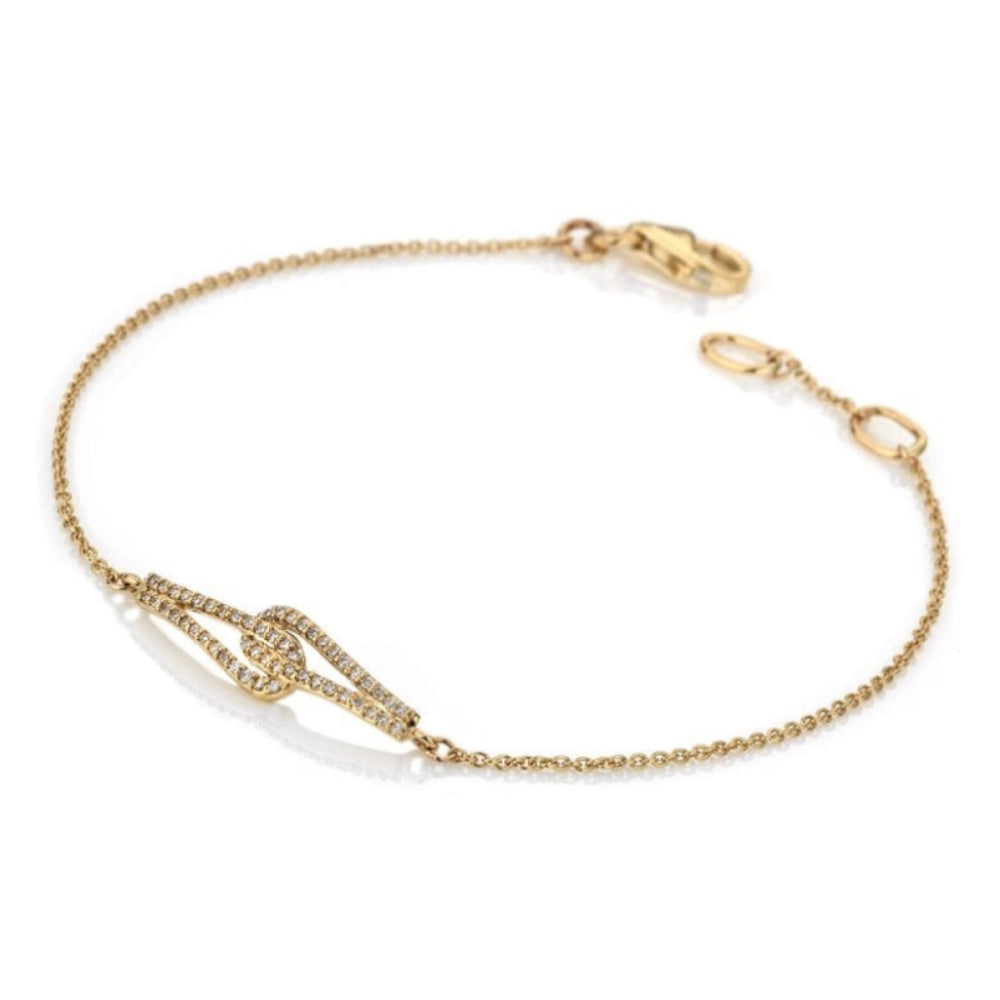 Flow Bracelet - Yellow Gold