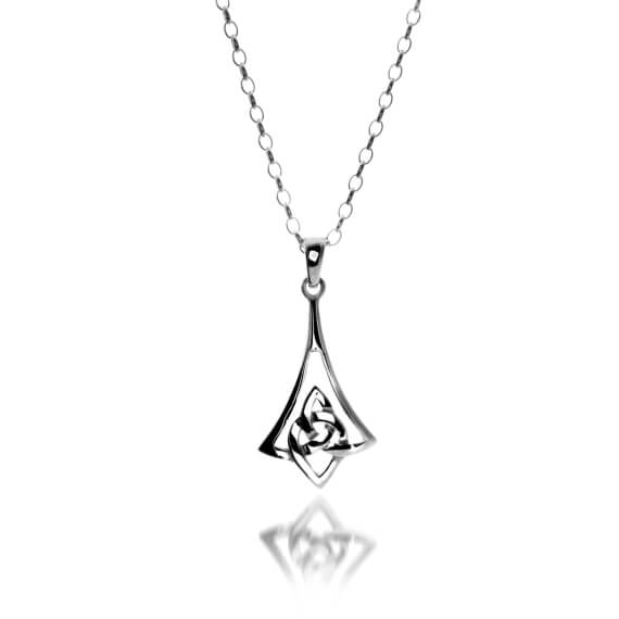 Celtic Bell Pendant Necklace