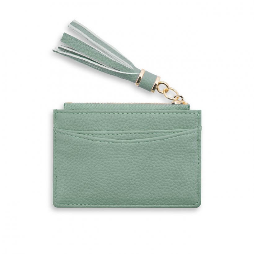 Sophia Tassel Coin/Card Purse | Mint Green