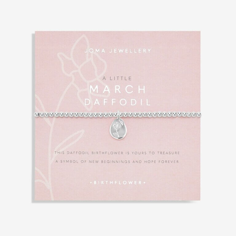 Birthflower A Little March Daffodil Bracelet