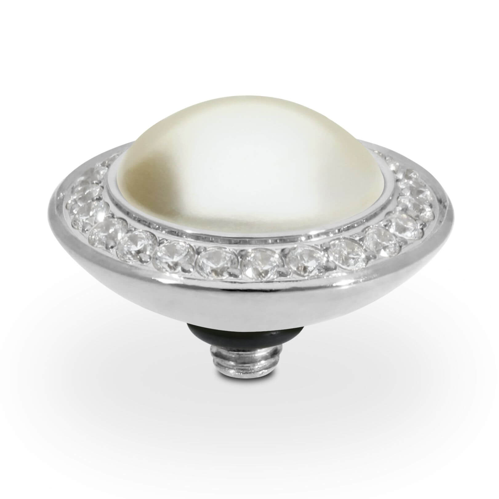 TONDO Deluxe (S/P) 13mm Cream Pearl Ring Top