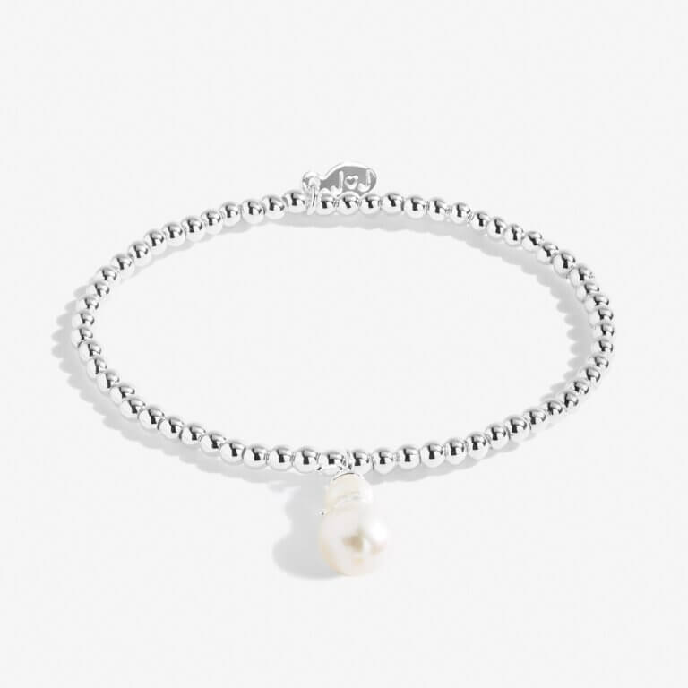 A Little | Snowman | Silver | Bracelet | 15.5cm Stretch