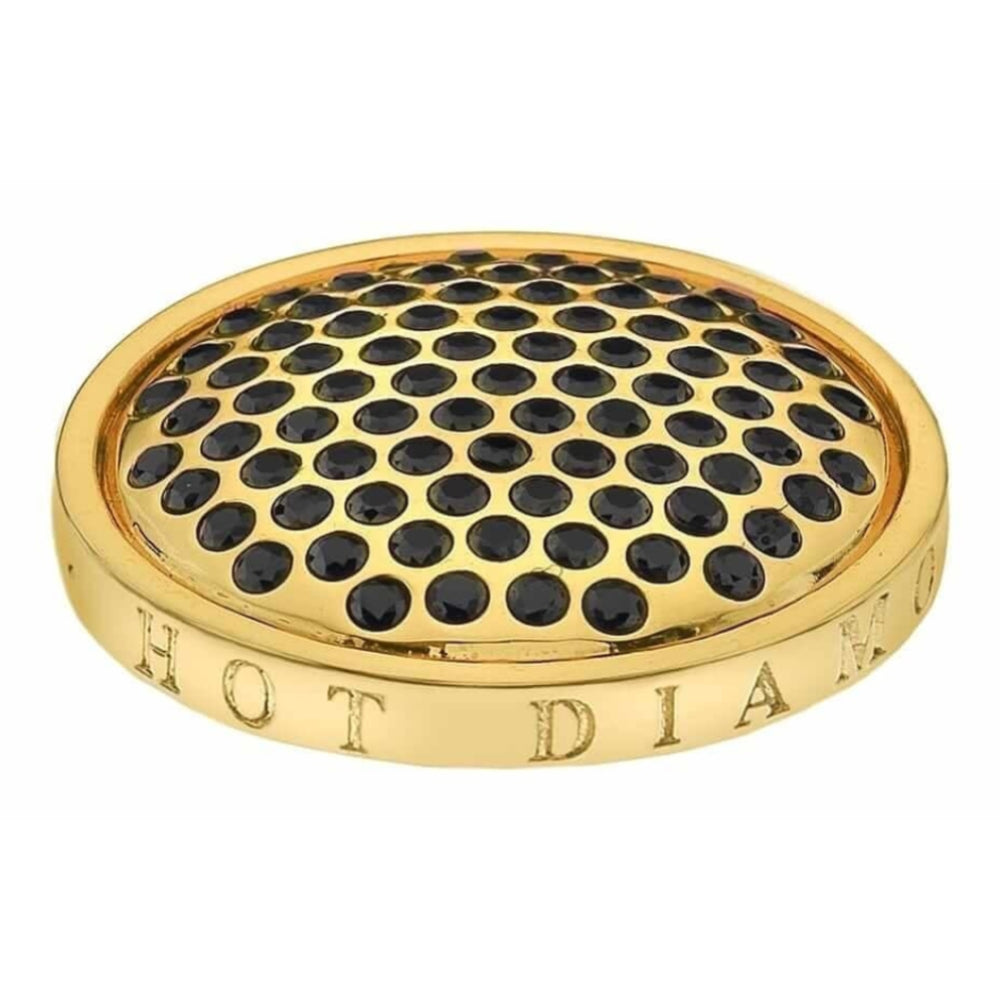 Yellow Gold Plate Alveare - 33mm