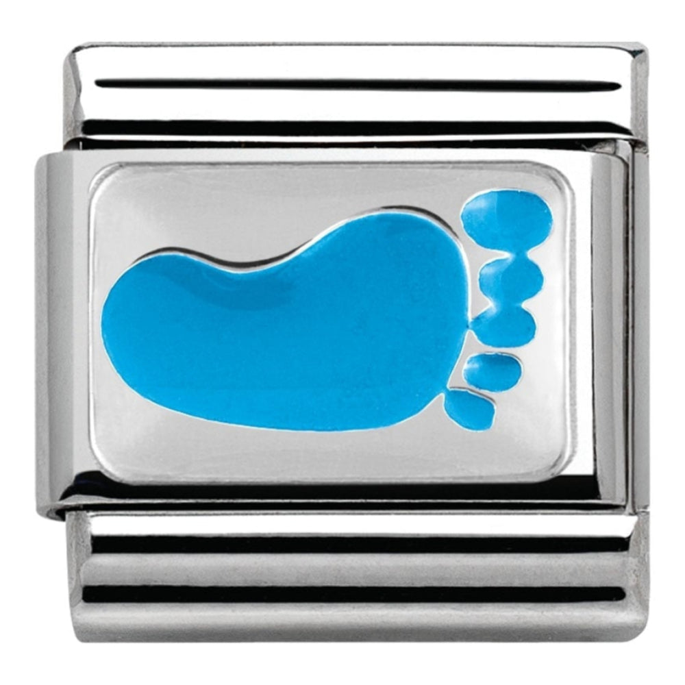 Classic Blue Footprint Link