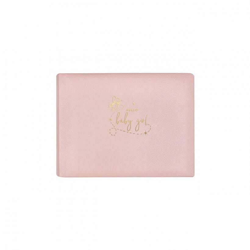 Photo Album | Hello Baby Girl | Fairy | Metallic Pink