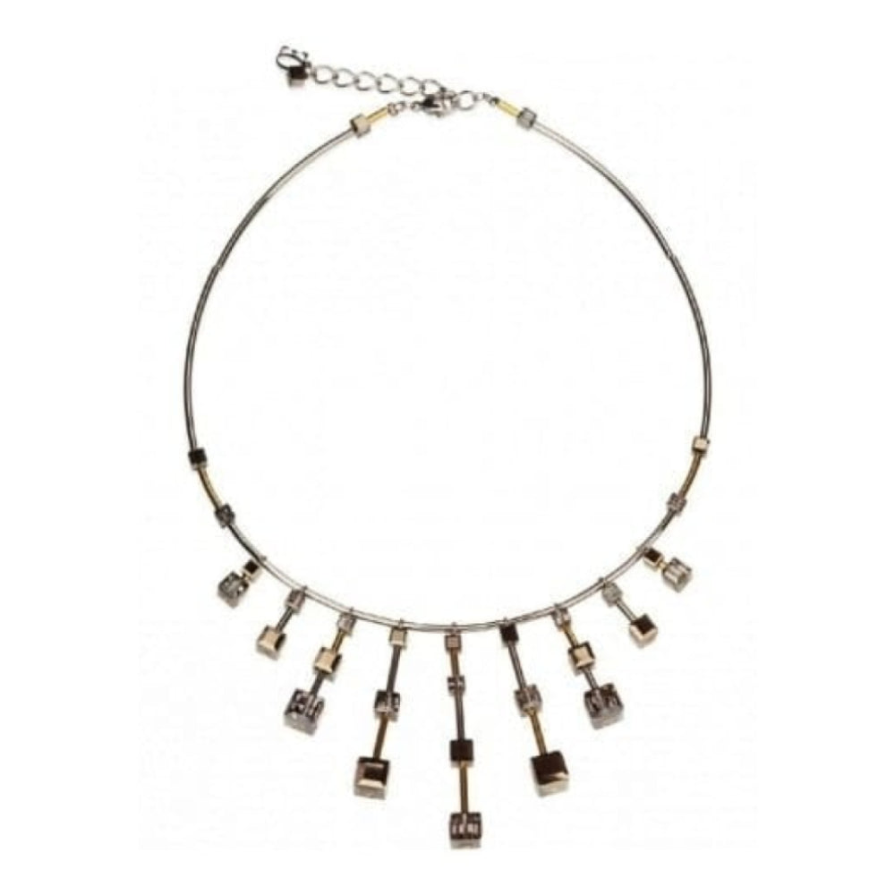 Ladies Swarovski Elements & Gold Plated Steel Necklace