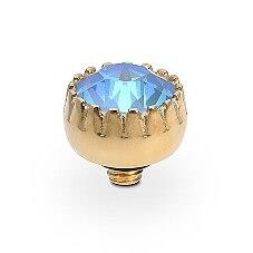 LONDON Small (G/P) 8mm Ocean Delite Ring Top