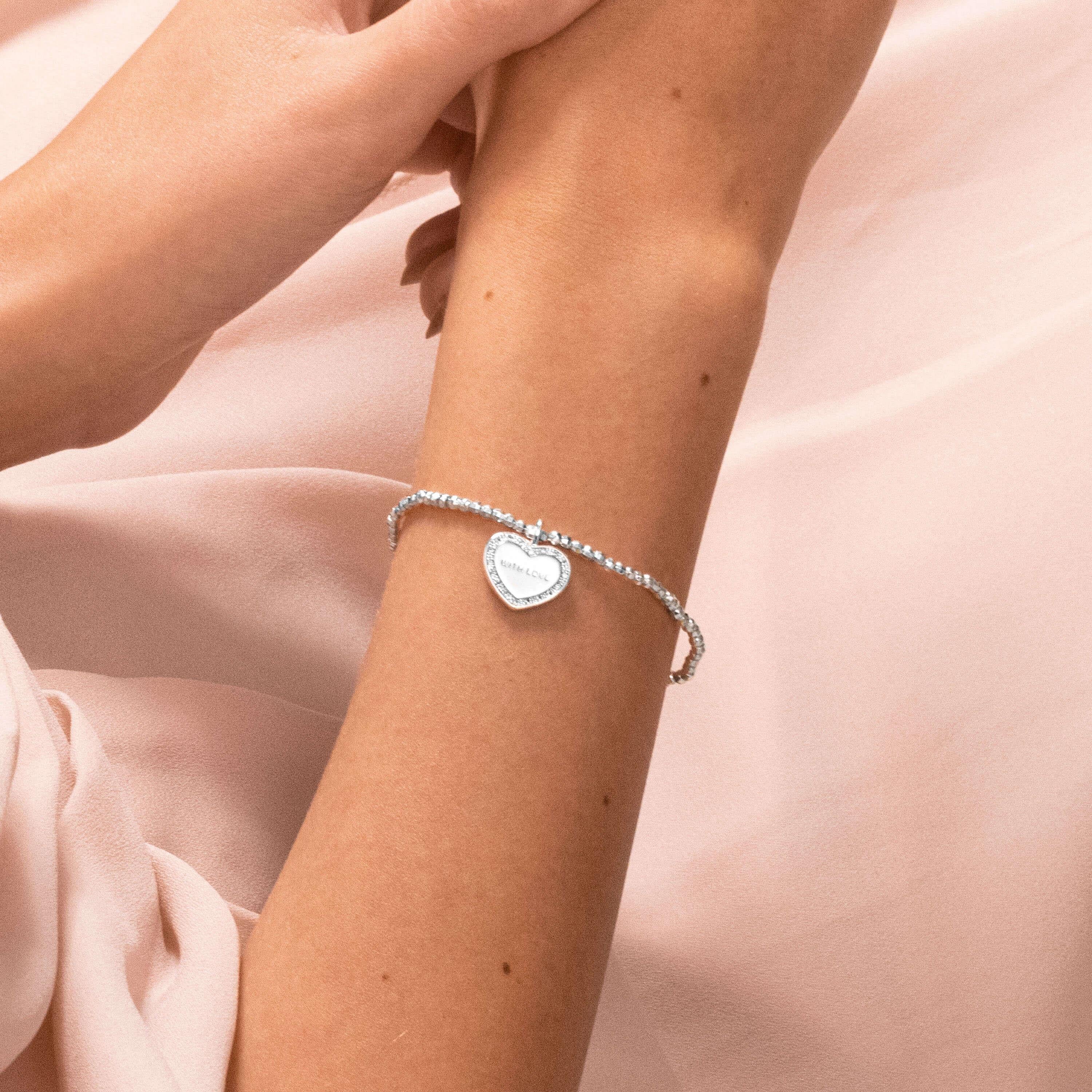 Beautifully Boxed Bridal Bracelets | I Couldn't Say I Do Without You | Silver | Bracelet | 17.5cm Stretch