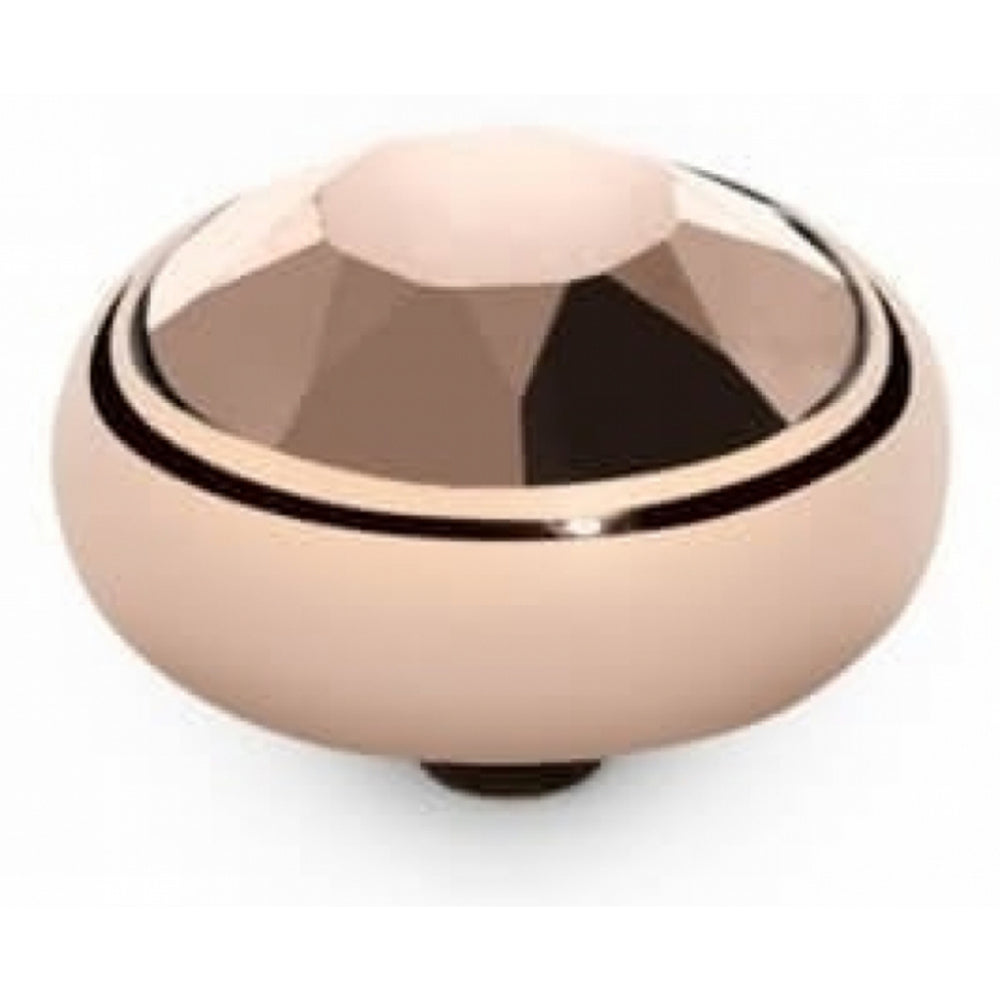 Famosa Rose Gold Rose Sesto 10mm Ring Top