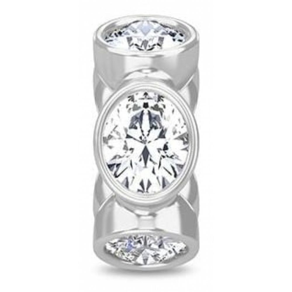 CZ Circle Bracelet Charm