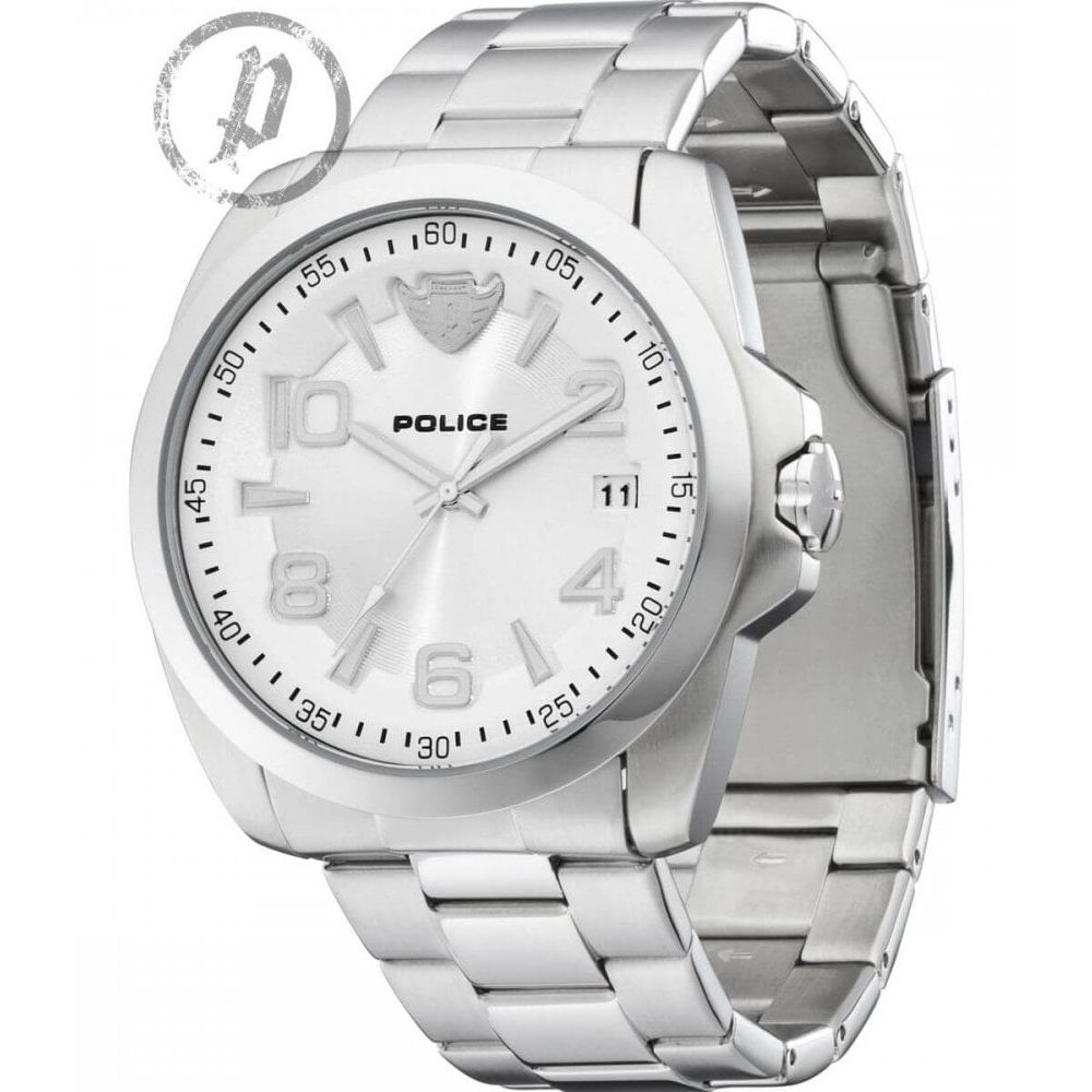 Stainless Steel White Dial With Bracelet Strap SOVEREIGN Gents Watch