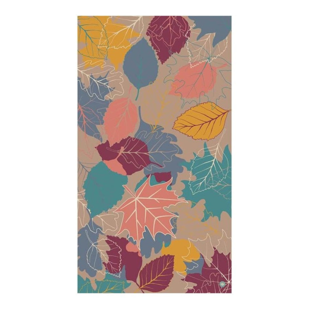 Autumn Leaves Print Scarf