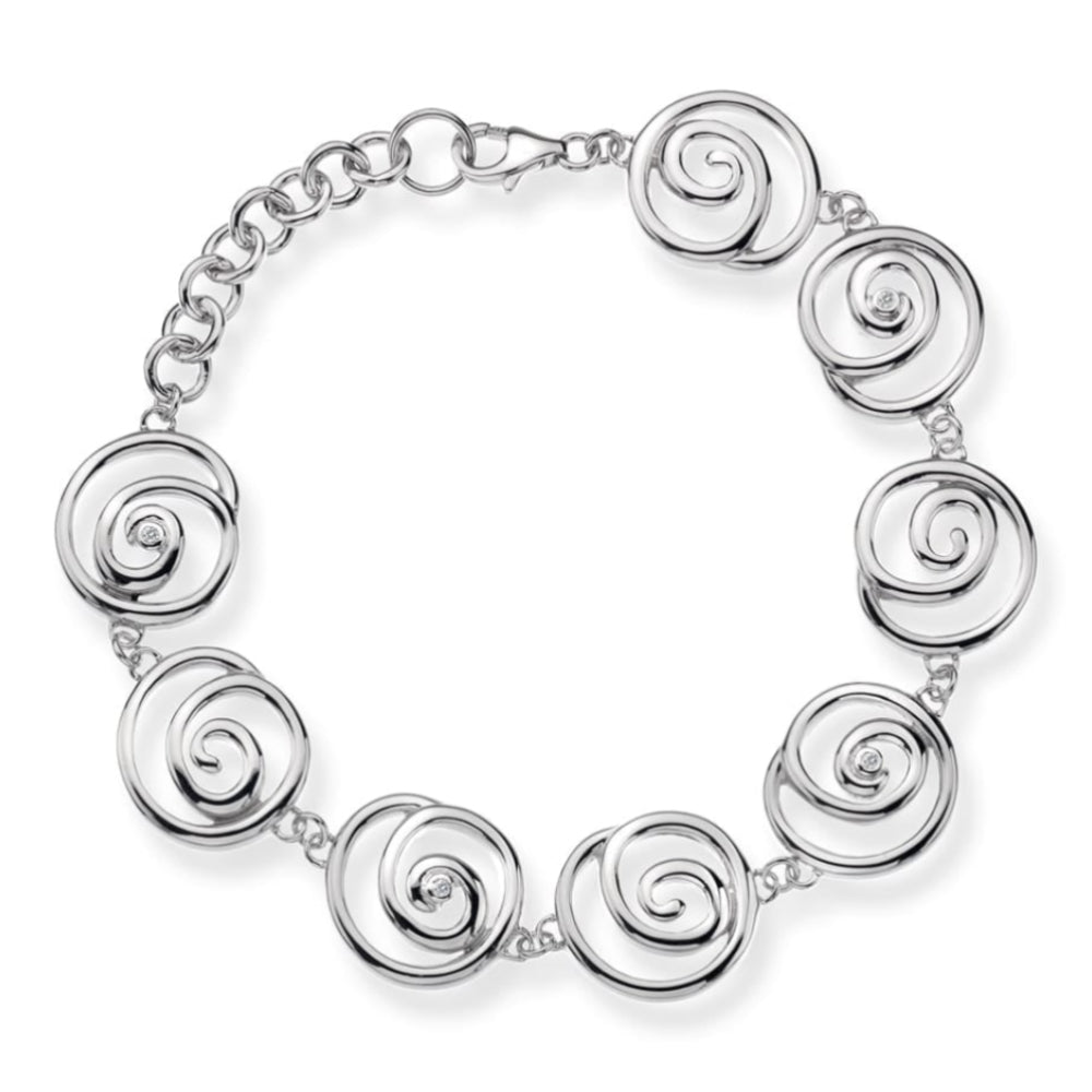 Eternity Spiral Bracelet