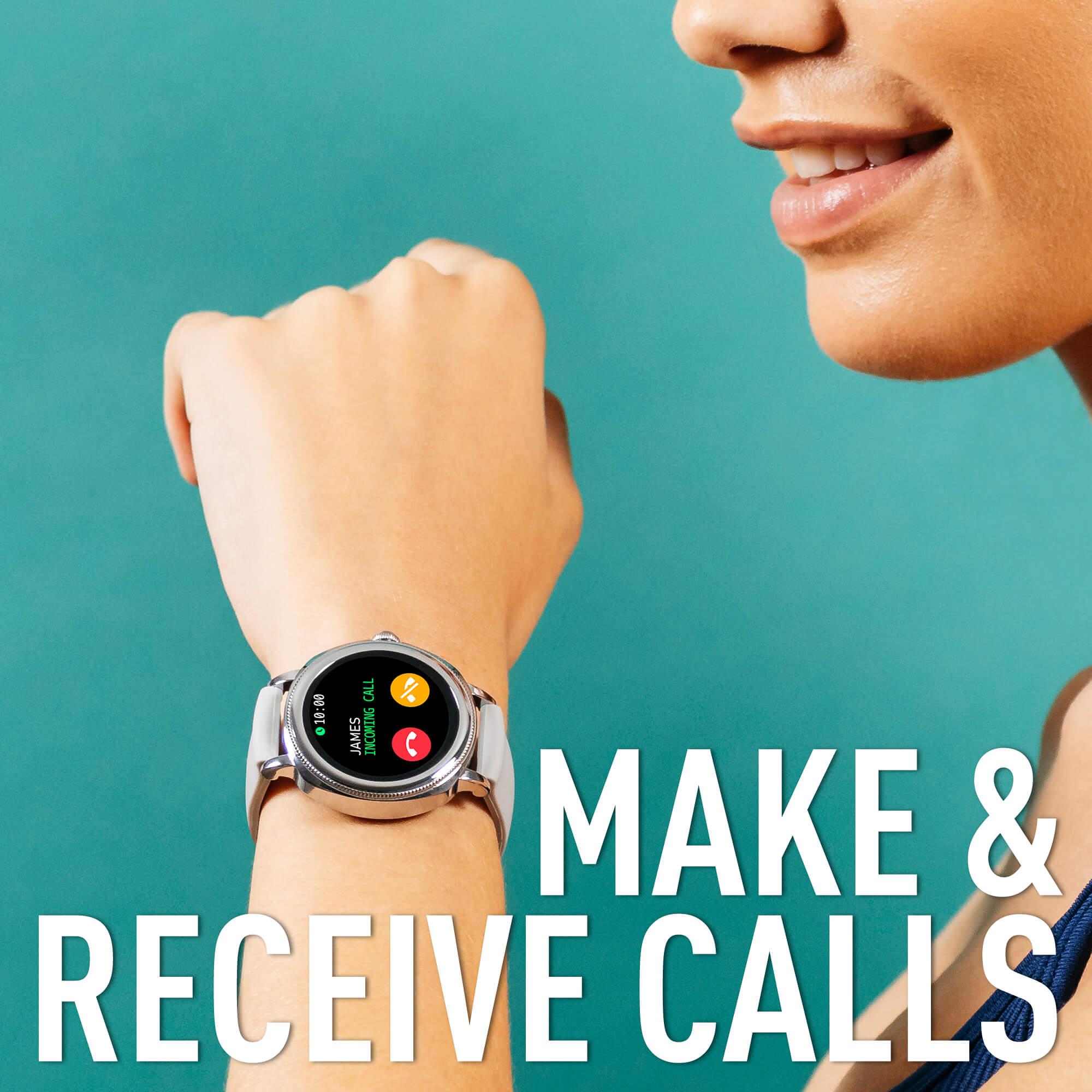 Series 25 Grey Smart Calling Watch