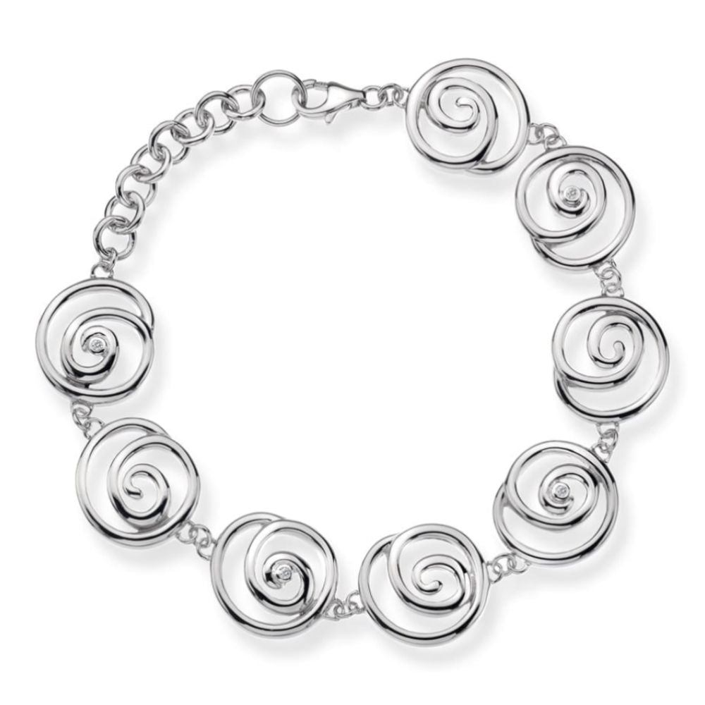 Eternity Spiral Bracelet
