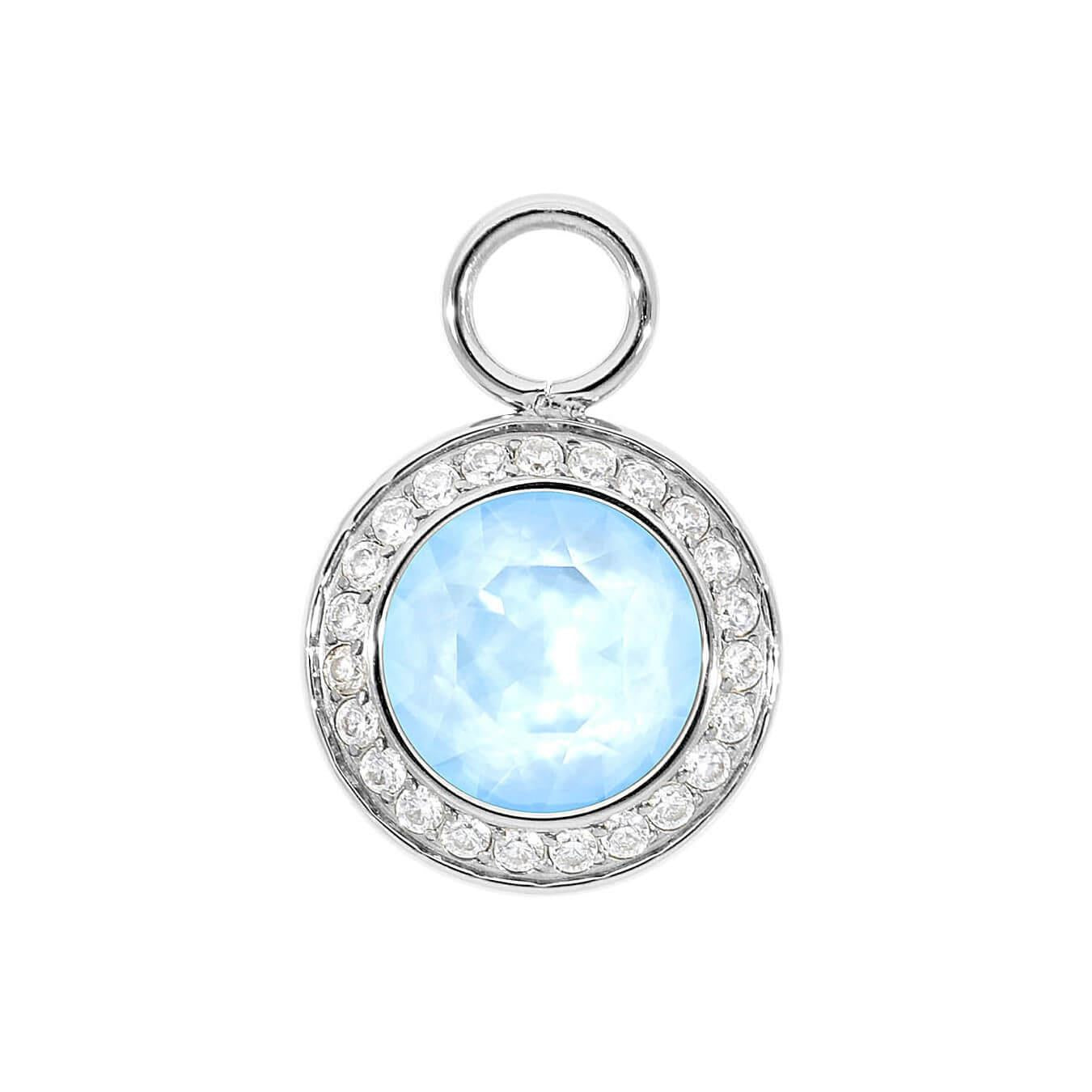 Tondo Deluxe Crystal Sky Ignite 13 mm Charm (S/P)