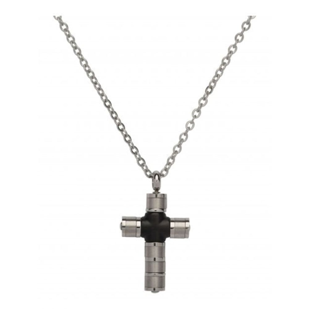 Stainless Steel Cross Pendant Incl. Chain