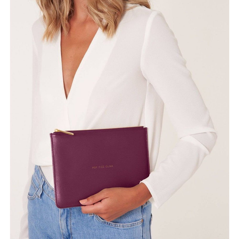 Perfect Pouch | Pop Fizz Clink | Purple Berry | 16 X 24 Cm