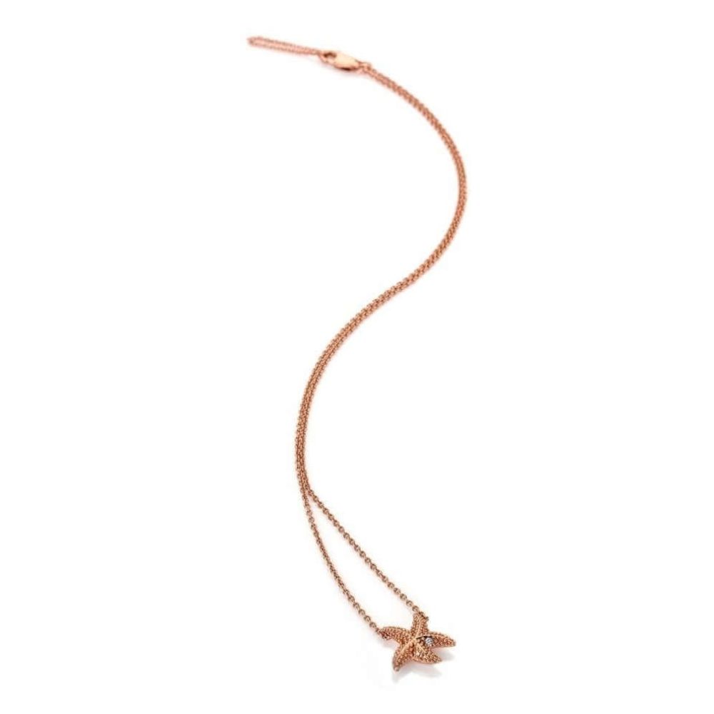 Large Eternal Love Rose Gold Plated Necklace