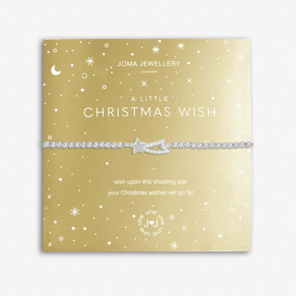 Christmas A Little | Christmas Wish | Silver | Bracelet | 17.5cm Stretch